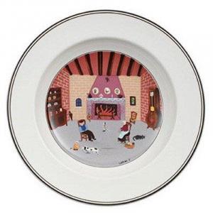 Тарелка суповая Villeroy & Boch Design Naif Kamin, 22,1 см, белый