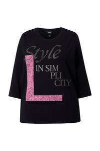 Ulla Popken Лонгслив в черном цвете