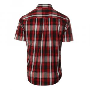 Gioberti Мужская рубашка в клетку с коротким рукавом, цвет Blue Checkered