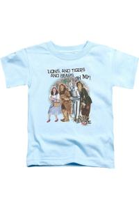 Футболка с коротким рукавом "Волшебник страны Оз" для детей Gildan, светло-голубой