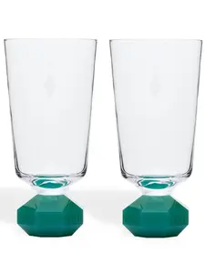 Набор Chelsea из двух высоких бокалов Reflections Copenhagen, зеленый