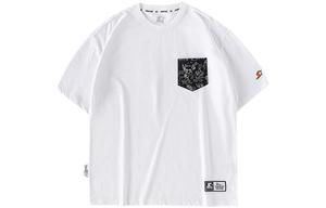 Футболка Unisex STARTER с принтом Багз Банни, черная