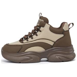 Женские кроссовки средней высоты с износостойкой подошвой DAPHNE, Brown