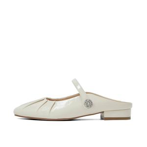 Сандалии с закрытым носком женские PT'SON, Cream White