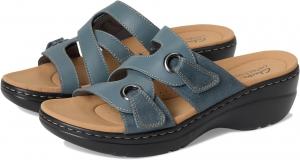 Туфли Clarks Merliah 2 Cove, цвет Blue Grey Leather