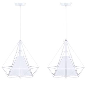 Подвесная лампа KONSIMO, 36x36x37 см, белый