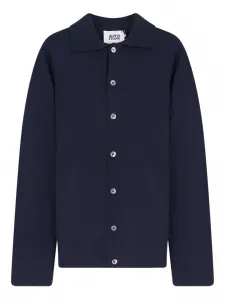 Кардиган Alpha Studio с воротником на пуговицах Alpha Industries, синий