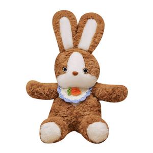 Плюшевая кукла Goodnight Bib Rabbit высотой 35см/45см Happy Fish