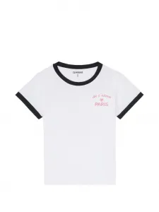 Футболка Club Ganni, белый