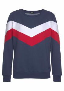 Свитер H.I.S Sweatshirt, цвет marine-rot-weiß