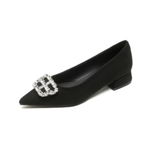 QITUMAUL Туфли на высоком каблуке 3 см, женские, черные