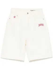 Шорты с вышитым логотипом Aape By A Bathing Ape, белый