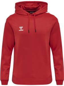Толстовка Hummel Hoodie Hmlcore Xk Poly Sweat Hoodie, цвет TRUE RED