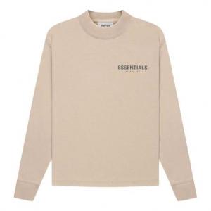 (GS) Футболка Fear of God Essentials FW21 Ls Tee String/Tan