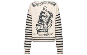 Кашемировый свитер женский бежевый Dior