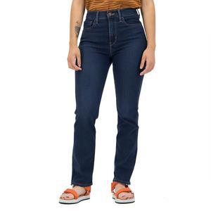 Джинсы Superdry Vintage High Rise Straight, синий