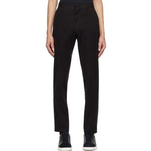 Средняя посадка прямые чинос Zzegna, черный