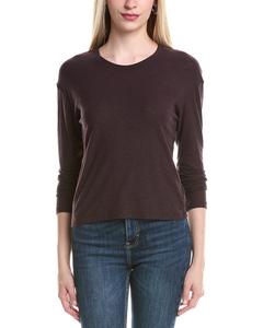 Футболка Джеймса Перса свободного кроя James Perse, фиолетовый