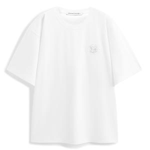 PEACEBIRD MEN Футболка мужская Loose Fit белая с коротким рукавом