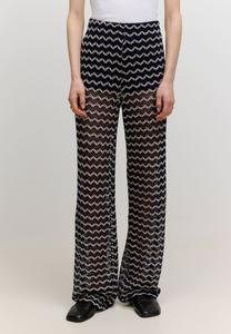 Брюки EDITED Trousers, Weiß Marine/Blue