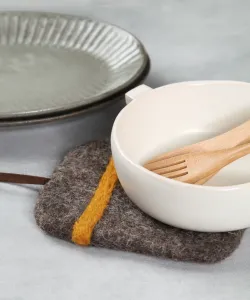 Квадратный войлочный коврик