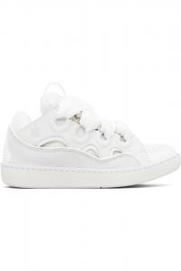 Кроссовки из натуральной кожи Lanvin, белый