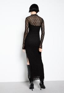 Платье Bershka LONG-SLEEVE , Black