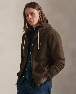 Мужская толстовка The RL Fleece Hoodie Polo Ralph Lauren, коричневый