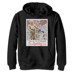 Для мальчиков 8–20 лет «Звездные войны» R2-D2 C-3PO Droid «Я ищу флисовую толстовку с рисунком ко Дню святого Валентина» Star Wars