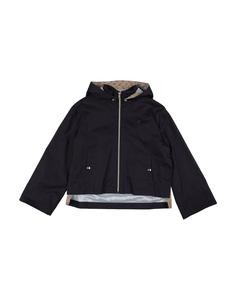 Плащ для девочек Herno, темно-синий