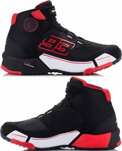 ALPINESTARS PROTECTS Мотоциклетные ботинки Star, повседневная обувь для райдеров, Waterproof And Rainproof, 93 Maquis Co-Branded - Black And Red, размер 40