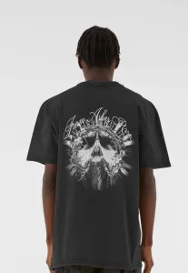 Плотная, свободная, выстиранная футболка с принтом "пепел" Mj Gonzales, Magnet