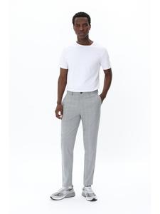 Повседневные брюки MAliam прямого кроя, средне-серый меланж Matinique