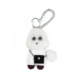 Cool Sunglasses Teddy Dog Pom-Pom Pendant Doll Products A little tide to play