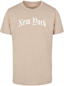 Футболка бежевого цвета Mister Tee