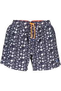 Мужские шорты North Sails пляжные с морским узором, синий