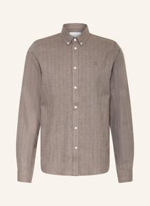 Рубашка стандартного кроя в стиле дезерт Les Deux, коричневый