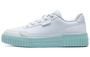 Кроссовки для скейтбординга женские, низкие, белые/зеленые Xtep