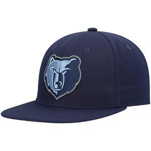 Мужская темно-синяя кепка Mitchell & Ness Memphis Grizzlies Ground 2.0 Snapback