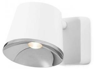 Настенный светильник LedsC4 Drone, серебристо-белый