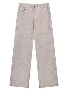 Широкие джинсы ROUGH., серый
