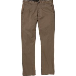 Современные эластичные брюки Frickin Volcom, цвет mushroom