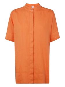 Льняная рубашка ASPESI, оранжевый