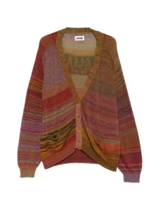 Кардиган с логотипом Magliano, красный