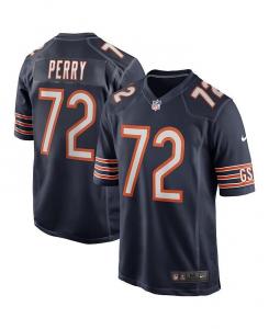 Мужская майка для пенсионеров William Perry Navy Chicago Bears Game Nike, синий