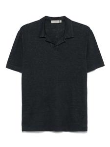 Canali льняная футболка, синий