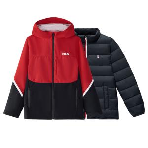 Ветровка для детей 3-7 лет FILA KIDS, красный