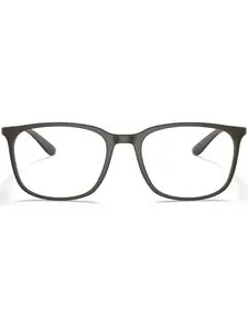 Очки в квадратной оправе Ray-Ban, коричневый
