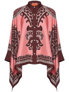 La DoubleJ рубашка-фуляр, розовый