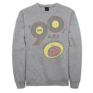 Мужской флисовый пуловер All That The Nineties Are Vintage в стиле ретро с рисунком Nickelodeon